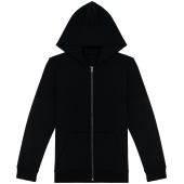 Ecologisch kindersweatvest met capuchon