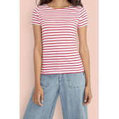 Women´s Round Neck Striped T-Shirt Miles