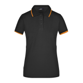 Hoge kwaliteit pique polo shirt met contrasterende strepen