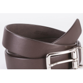Klassieke riem van nerfleer - 30 mm