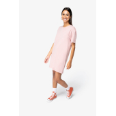 Ecologische verwassen T-shirtjurk