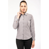 Dames Oxford Blouse Lange Mouwen